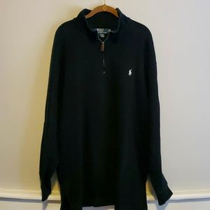 Polo by Ralph Lauren men's black zip pullover